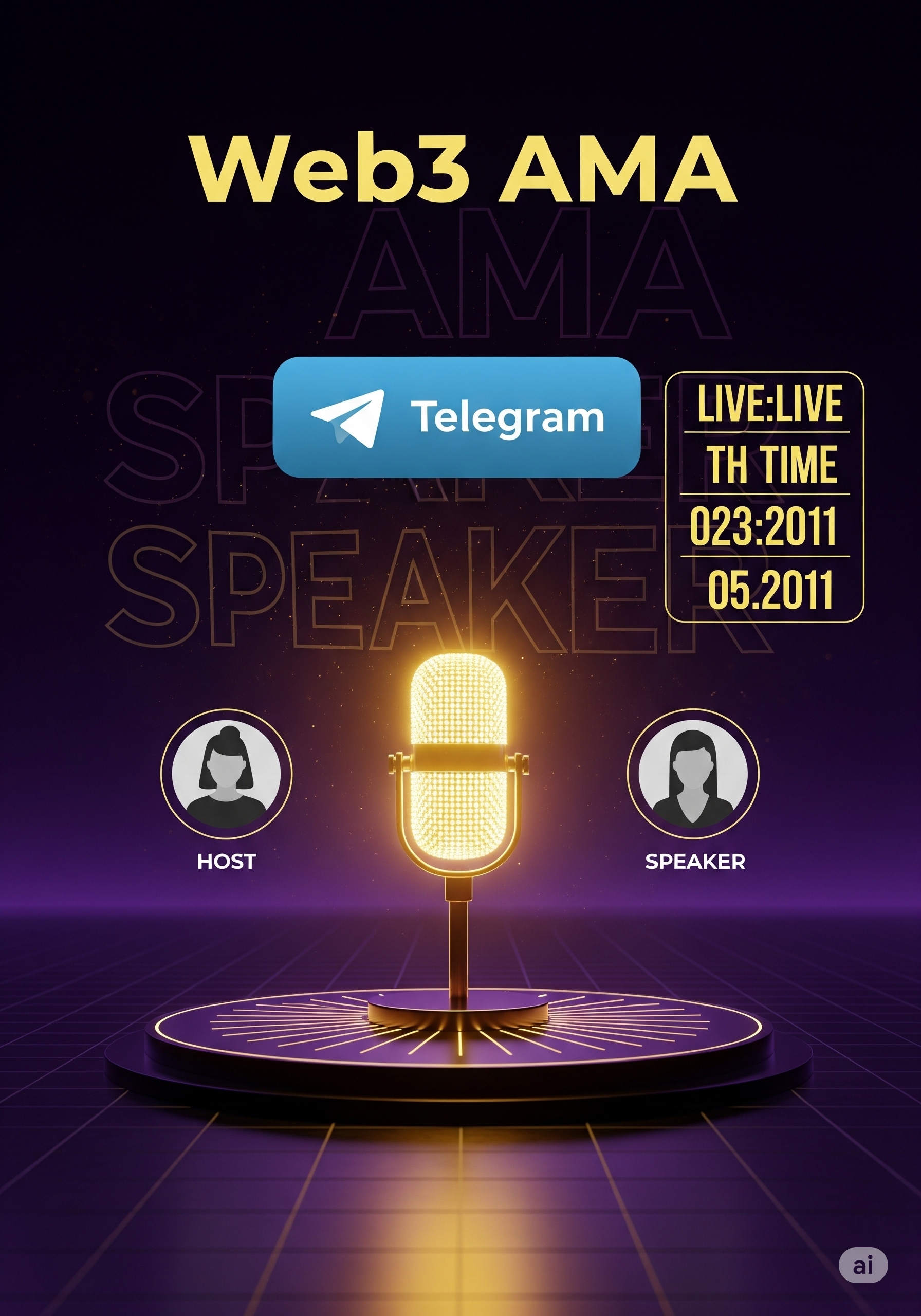 Event Moderation & Live Hosting proof of work