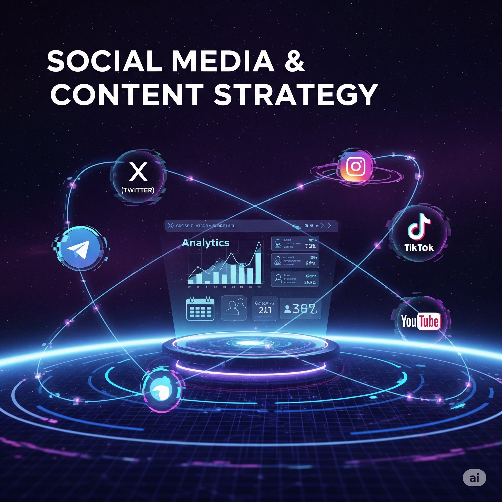 Social Media & Content Strategy proof of work